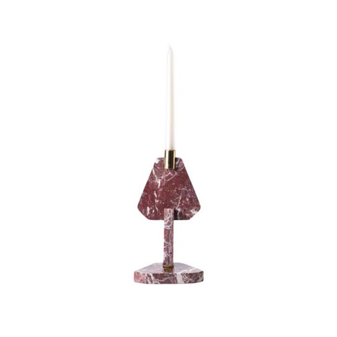 Coryphee Candleholder – Rosso