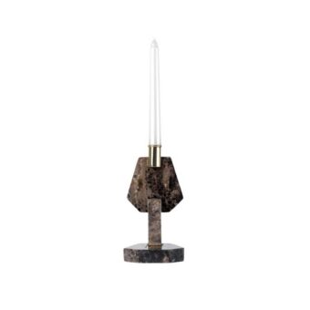 Coryphee Candleholder – Tiger Skin